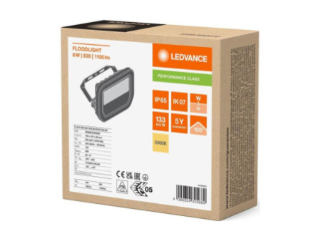 LEDVANCE Projecteur LED FLOODLIGHT, 10 watts, 3000K BT