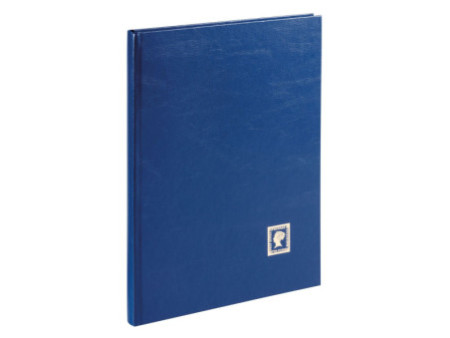 PAGNA Album de timbres, bleu foncé, A4, 32 pages