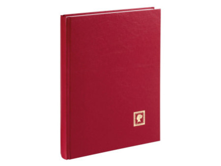 PAGNA Album de timbres, bordeaux, A4, 32 pages