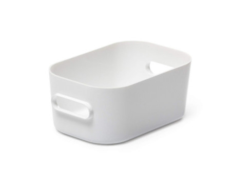 SmartStore Boîte de rangement COMPACT XS, 0,6 litres, blanc