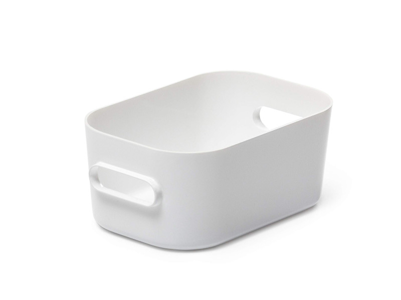 SmartStore Boîte de rangement COMPACT XS, 0,6 litres, blanc