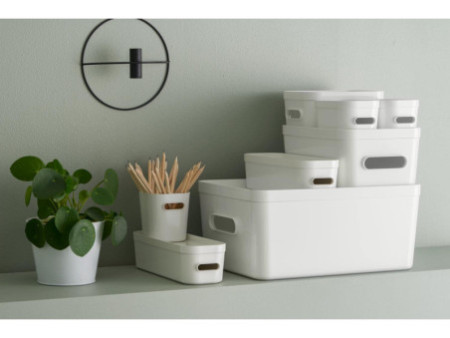 SmartStore Boîte de rangement COMPACT S, 1,5 litre, blanc