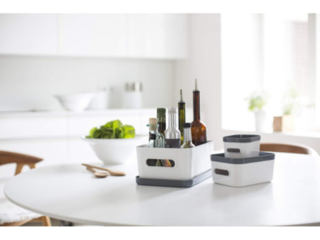 SmartStore Couvercle pour boîte de rangement COMPACT S, gris