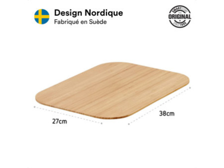 SmartStore Couvercle pour boîte de rangement BASKET, bambou