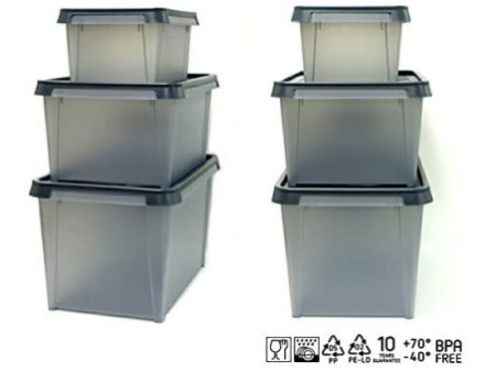 smartstore Boîte de rangement DRY 13 L, anthracite
