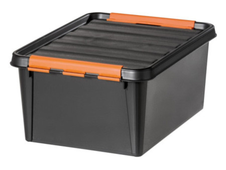 SmartStore Boîte de rangement PRO 14 L, 14 litres, noir