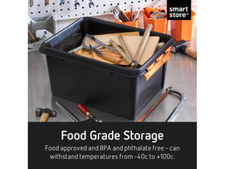 SmartStore Boîte de rangement PRO 14 L, 14 litres, noir
