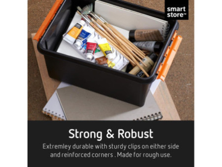 SmartStore Boîte de rangement PRO 14 L, 14 litres, noir