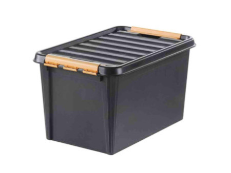 SmartStore Boîte de rangement PRO 55, 55 litres, noir