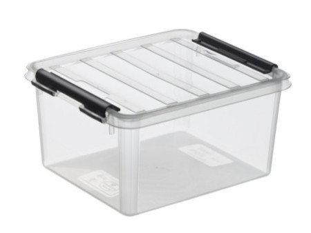 SmartStore Boîte de rangement CLASSIC 2 L, clips: noir