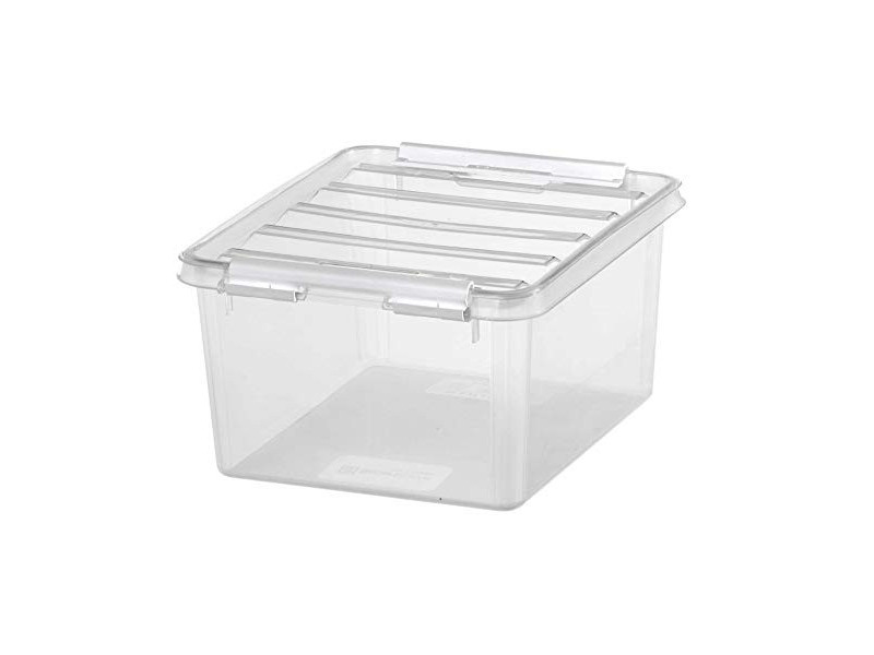 SmartStore Boîte de rangement CLASSIC 2 L, clips: blanc