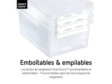 SmartStore Boîte de rangement CLASSIC 8, 8 litres
