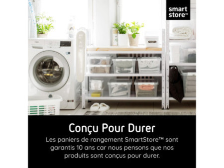 SmartStore Boîte de rangement CLASSIC 14 L + inserts, blanc