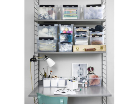 SmartStore Boîte de rangement CLASSIC 14 L, avec inserts