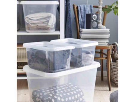 SmartStore Boîte de rangement BASIC S, 11 L, transparent