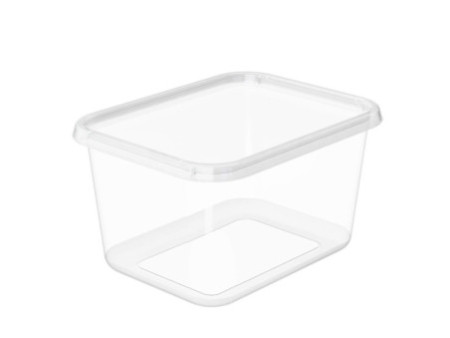 SmartStore Boîte de rangement BASIC M, 25 L, transparent