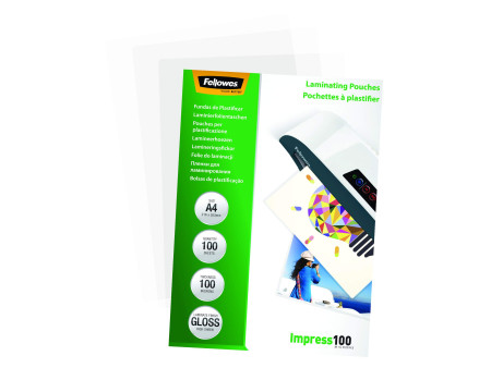 Fellowes Pochette de plastification, A4, brillant