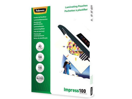 Fellowes Pochette de plastification, A3, brillante