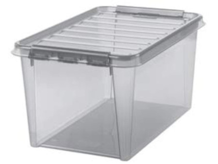 smartstore Boîte de rangement COLOUR 46 L, 46 litres, gris