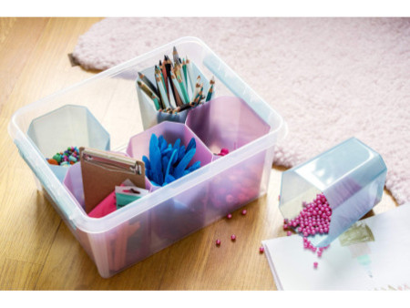 smartstore Boîte de rangement COLOUR 14 L, avec insert