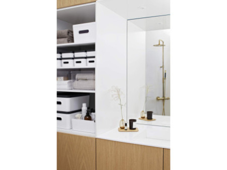 SmartStore Couvercle pour boîte de rangement COMPACT L, gris