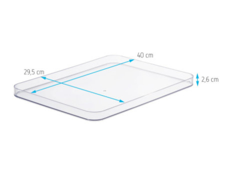 SmartStore Couvercle pour boîte COMPACT CLEAR L