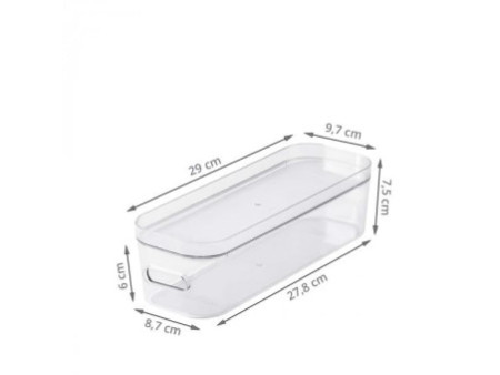 smartstore Boîte de rangement COMPACT CLEAR SLIM, 1,32 litre