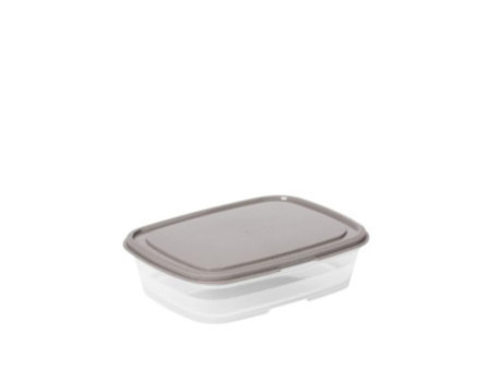smartstore Boîte de conservation, 0,5 L, gris / transparent