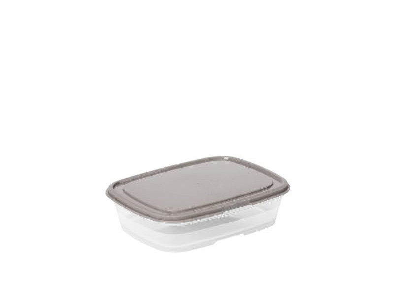 smartstore Boîte de conservation, 0,5 L, gris / transparent