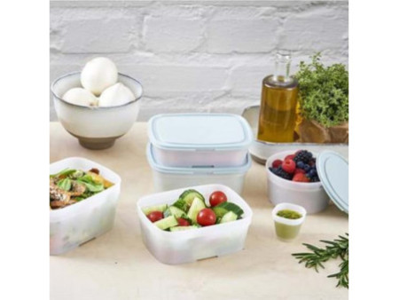 smartstore Boîte de conservation, 0,5 L, gris / transparent