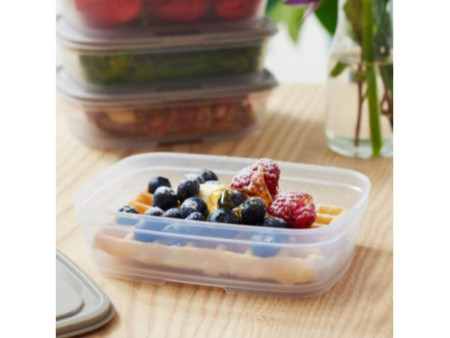 smartstore Boîte de conservation, 0,5 L, gris / transparent