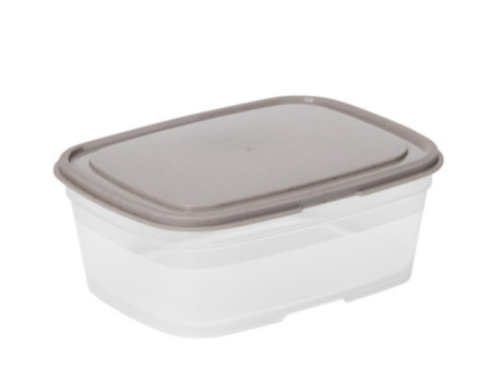 smartstore Boîte de conservation, 0,8 L, gris / transparent