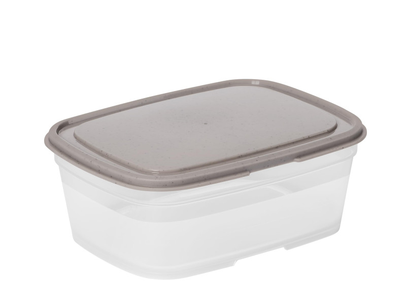smartstore Boîte de conservation, 0,8 L, gris / transparent