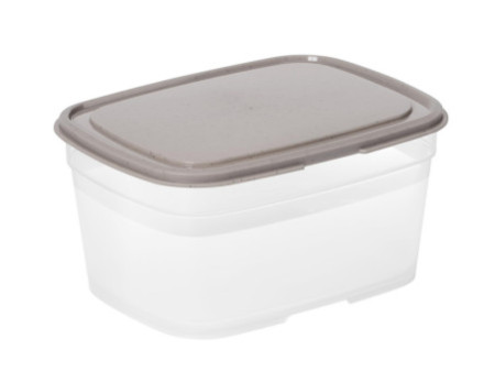 smartstore Boîte de conservation, 1,0 L, gris / transparent