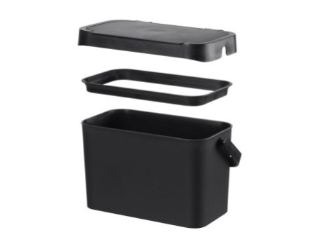 smartstore Poubelle bio 'Collect Biowaste', 5 L, noir