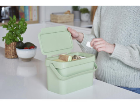 smartstore Poubelle bio 'Collect Biowaste', 5 L, vert