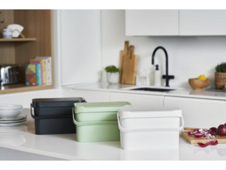 smartstore Poubelle bio 'Collect Biowaste', 5 L, vert
