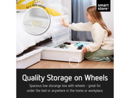 smartstore Boîte de rangement 'Bedroller', 60 litres
