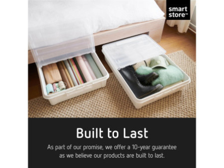 smartstore Boîte de rangement 'Bedroller', 60 litres