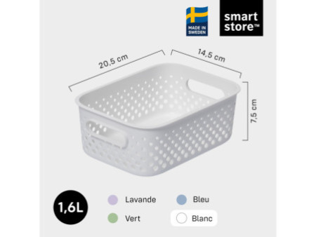 smartstore Bac de rangement Essence S, blanc
