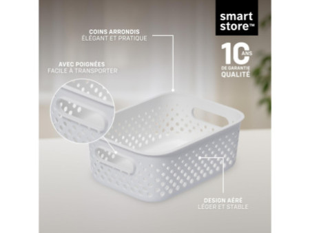 smartstore Bac de rangement Essence S, blanc