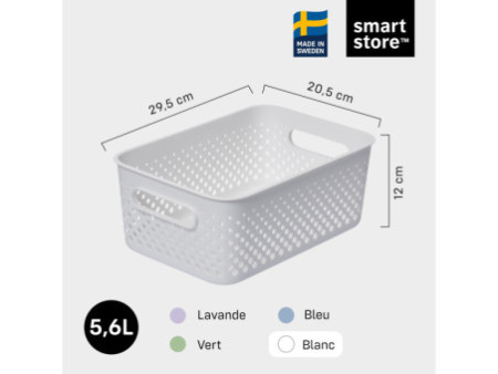 smartstore Bac de rangement Essence M, blanc