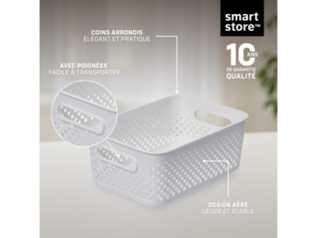 smartstore Bac de rangement Essence M, blanc