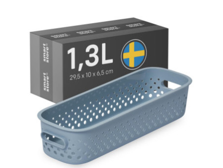 smartstore Bac de rangement Essence Slim, bleu