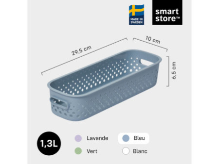 smartstore Bac de rangement Essence Slim, bleu