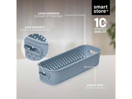 smartstore Bac de rangement Essence Slim, bleu