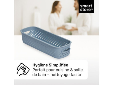 smartstore Bac de rangement Essence Slim, bleu