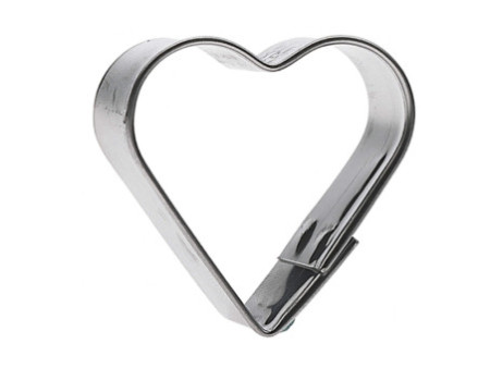GastroMax Emporte-pièce Coeur, hauteur: 75 mm, inox