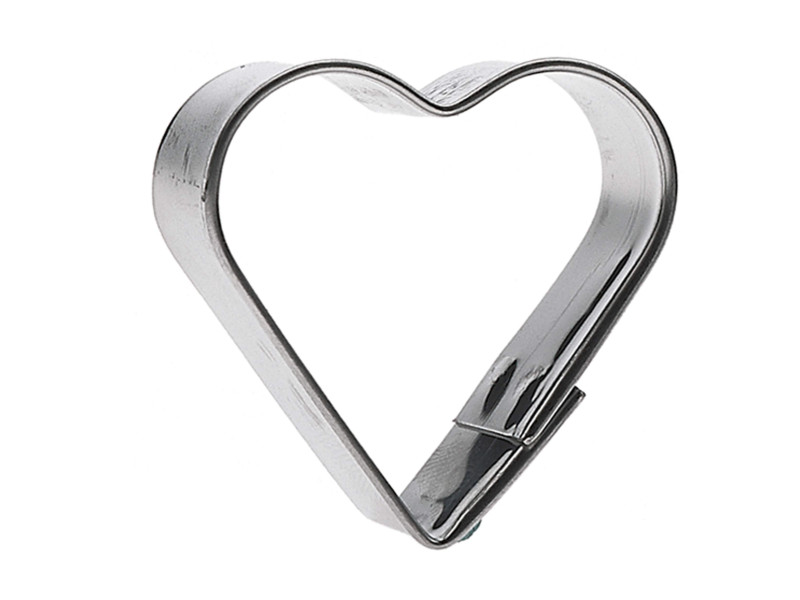 GastroMax Emporte-pièce Coeur, hauteur: 75 mm, inox