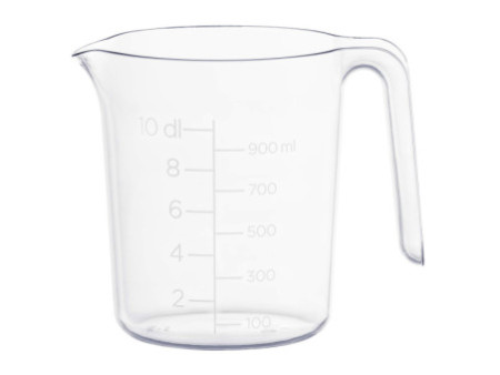 GastroMax Bol mesureur, 1,0 litre, transparent